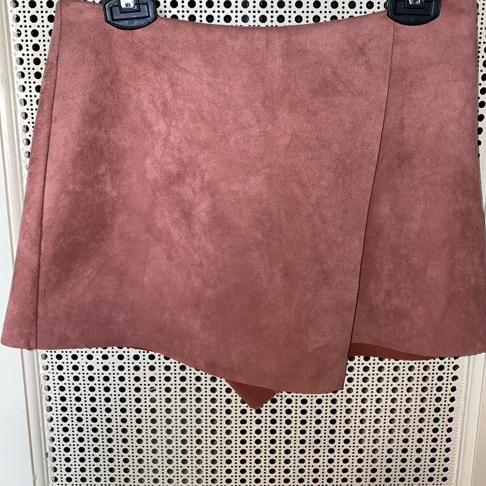 HYFVE Pink Asymmetrical Mini Skort